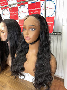 Perruques en cheveux humains à dentelle frontale en gros, 100% cheveux humains vietnamiens, ligne de cheveux naturelle - Product Image 2
