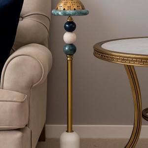 Luxury Tall Metal Bakhoor <b>Incense</b> Burner With Brass Dome & Marble Arabic <b>Oud</b> Burner Decorative Stand Home Decor Gift Premium - Product Image 6
