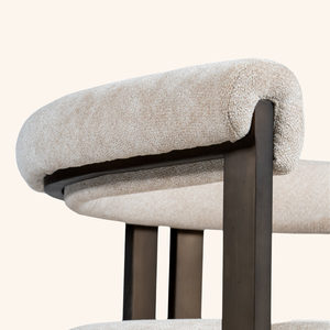 Chaise de salle à manger Argo Style moderne de ferme contemporaine Cadre en bois clair pour la maison, le bureau, le salon et le restaurant - Product Image 5