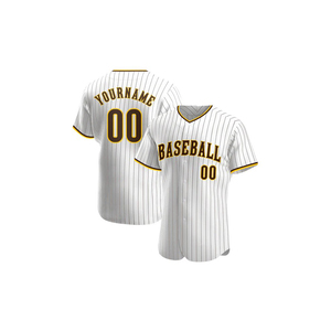 Camisetas de béisbol de moda Jersey de béisbol de alta calidad uniforme en blanco personalizado al por mayor Softball Jerseys desgaste - Product Image 5