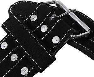 Mạnh mẽ da duy nhất prong vành đai được thiết kế cho sức mạnh đào tạo với mềm bên trong đệm hỗ trợ cho thấp hơn trở lại - Product Image 4