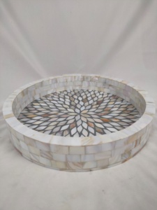 Bandeja de Servicio Moderna de Acrílico para el Hogar, Hotel, Restaurante, Celebración del Eid, Plato para Servir Chocolate y Postres para Uso en la Cocina - Product Image 4