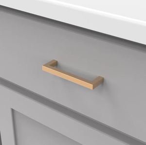 Modern luxury square drawer cabinet <b>pull</b> <b>handle</b> for home kitchen office furniture hardware <b>door</b> drawer wardrobe cabinet <b>handle</b> - Product Image 3