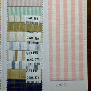 Tissu en toile premium imprimé à rayures pour selfies, 100% polyester, 120 GSM, tricoté, 58 pouces - Product Image 4