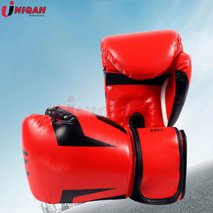 Guantes de Boxeo de Cuero Vacuno Personalizados de Primera Calidad de Marca Propia, Alta Calidad, 8oz 12oz 16oz, Nuevos, Cómodos y Antideslizantes para Artes Marciales - Product Image 6