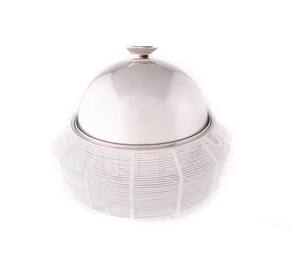 New Look Metal Hotpot Cazuela en la mejor cazuela de lujo hecha a mano de primera calidad Forma redonda con soporte de buffet Utensilios de cocina Uage - Product Image 5