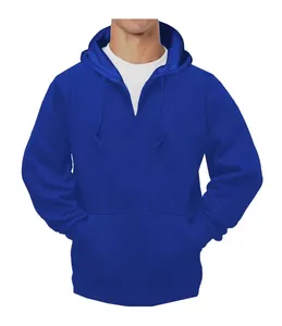 Sweat à capuche personnalisable à fermeture éclair blanche Créez votre propre tissu polaire à fermeture éclair complète 400 GSM avec capuche au design élégant et fonctionnel - Product Image 4