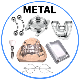 Производство зубных банок ортодонтовый кронштейн Комплект держатель Cocr 3d модель пластины для ногтей титановая плазменная полировальная машина - Product Image 6