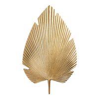 Vente chaude À La Main Feuille En Métal Décoration Murale De Luxe Artificielle Branche Décorative Pour La Maison Bureau Intérieur Dernier Intérieur