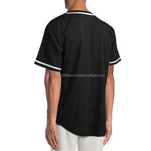 Camiseta de béisbol de alta calidad 2025 uniforme en blanco personalizado niños venta al por mayor camisetas de béisbol ropa de béisbol y softbol - Product Image 4