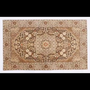 Arya Ziegler พรมพิมพ์ลายดอกไม้ที่ทันสมัยผ้าฝ้ายโพลีเอสเตอร์ที่ทนทานทนต่อการเกิดคราบสีในภาพพิมพ์ - Product Image 1