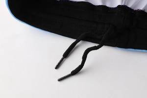 Short de crosse personnalisé respirant 100% coton taille moyenne toile haute rue motif solide Style décontracté vente en gros personnalisé - Product Image 4