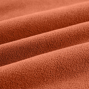 Chaleco cálido de concha suave para caballeros, servicio OEM, color Naranja quemado, sin mangas, forro polar interior, ropa de calle, chaleco Softshell para hombres - Product Image 5