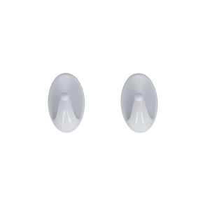 Oryx Gancio Adesivo Grande Bianco (Confezione Blister da 2) - Product Image 1