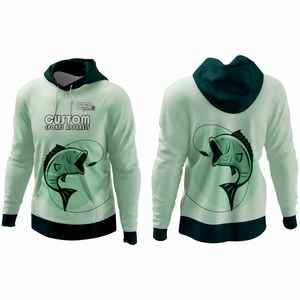 Top Trending Sublimation Printing Breathable Face Protection Men's <b>Fishing</b> <b>Hoodies</b> Custom DTF Printing Quick Dry <b>Fishing</b> Shirt - Product Image 1