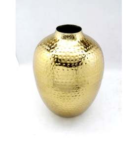 แจกันดอกไม้อลูมิเนียมโบราณทำด้วยมือกระถางดอกไม้ทองแดงสำหรับตกแต่งงานตามสั่ง - Product Image 5