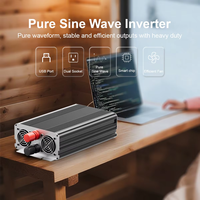 Convertisseur d'énergie solaire monophasé à onde sinusoïdale pure HOULI 2500W-5000W 12V/24V/48V/60V 220V 50/60Hz, efficacité 90%