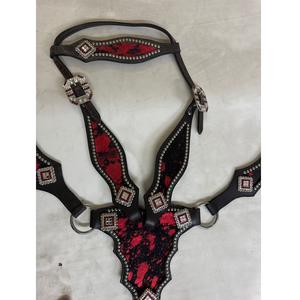 Ensemble de sellerie en cuir occidental de haute qualité pour le travail à la ferme et l'équitation de performance, disponible pour la vente en gros - Product Image 1