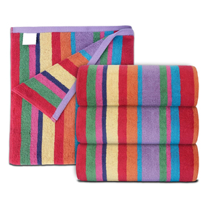 Serviette de plage absorbant l'eau en tissu pur 100% coton de style unique disponible à un prix très bas - Product Image 4