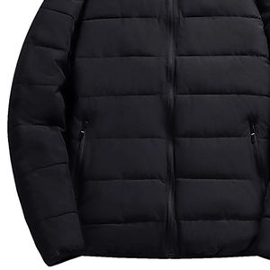 แจ็คเก็ตผ้าใบน้ำหนักเบาปรับแต่งได้สำหรับฤดูหนาว, ระบายอากาศได้ดีปกตั้งมีซิปปิดสบายกันน้ำกลางแจ้ง - Product Image 2