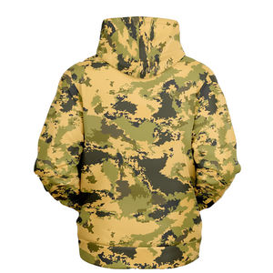 Sudaderas con capucha de la mejor calidad con estampado de camuflaje para adultos, sudaderas con capucha de manga larga de ajuste regular de talla grande para exteriores con bolsillo de canguro para hombres - Product Image 2