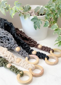 Anneaux en bois de Gmelina, anneaux en bois de haute qualité polis, macramé, anneaux en bois pour la cuisine, le restaurant, la maison, la décoration de mariage, l'hôtel, le bureau - Product Image 6