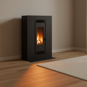 Estufa de Pellets LUCE PLUS 9 Antracita de 5 Estrellas, 8.5kW, Clase A+, Modelo 7023040 - Product Image 3