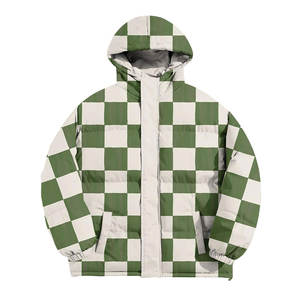 Nouvelle arrivée Veste matelassée en duvet personnalisée Veste matelassée d'hiver chaude Vente en gros Veste matelassée grande taille pour hommes - Product Image 2