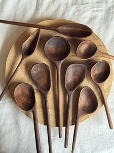 ชุดไม้พายไม้ธรรมชาติระดับพรีเมียม |   อุปกรณ์ทำครัวที่เป็นมิตรกับสิ่งแวดล้อม |   ชุดตะหลิวไม้ทนความร้อน ปลอดภัย ไม่ติดกระทะ - Product Image 6