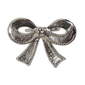 Rond de serviette nœud de qualité supérieure avec finition plaquée argent rond de serviette en métal pour les décors de restauration de fête d'événement utiliser un rond de serviette - Product Image 4