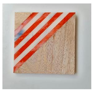 Style classique bois/émail impression coaters décor de Table boisson tasse sous-verres maison et cuisine napperon produits artisanaux de l'inde - Product Image 4