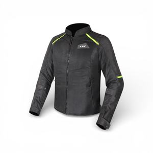 Blouson Moto d'Été LS2 Breeze Certifié Classe A, Maille Respirante, Manches Courtes, Vêtement de Sport Homologué pour la Conduite Automobile - Product Image 1