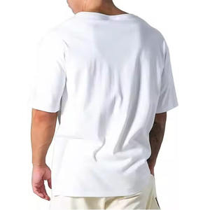 Meilleure prime OEM prix d'usine personnalisé 100% coton t-shirts unisexe hommes Boxy Logo impression hommes t-shirts Pakistan fabricant - Product Image 6