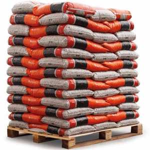 EN Plus A1class A1 Bois de pin 6mm Bâton de cuisson Forme d'origine Chauffage Cendres Place La plupart des granulés approuvés 15kg Sacs de granulés de bois pour - Product Image 3