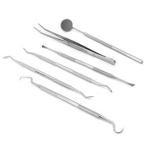 Kit de Herramientas de Examen Dental Básico Completo de 6 Piezas con Certificación CE para Diagnóstico Oral Profesional por Med Innovation - Product Image 1