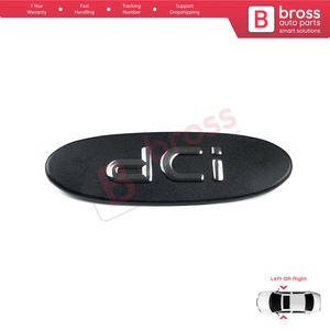 BSP572 Badge Logo dCi Noir Monogramme Emblème pour Clio MK2 BB CB SB Kangoo MK1 KC0 FC0 1997-2009 8200083505 - Product Image 3