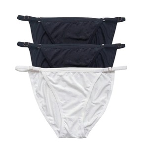100% coton biologique culotte en gros haute qualité culotte à séchage rapide pour femmes conception personnalisée culotte décontractée - Product Image 1