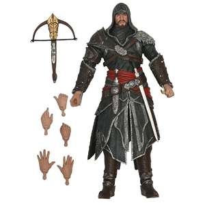 Figura de Acción de Ezio Auditore de Assassin's Creed Revelations 7, Modelo de Plástico Nuevo de 30 cm, Accesorio de Anime en Blíster para Coleccionar - Product Image 4