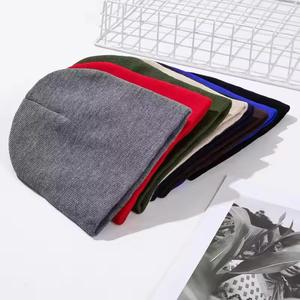 Cómodos gorros para hombre, diseño a rayas de Color, gorros de invierno hechos con logotipo personalizado, gorro Unisex de algodón 100% para adultos - Product Image 5