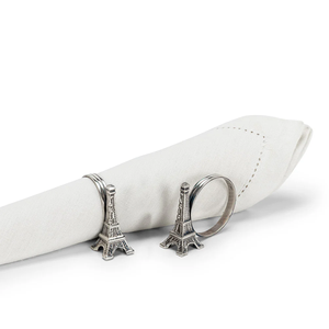 Metal Napkin Ring Black Coating highest quality Wedding Hotel Restaurant Factory Customized Napkin Rings - Product Image 2