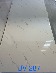 Panneaux Muraux Modernes et Élégants en Feuille de Marbre PVC, Solution de Revêtement Durable à Motif Damas, Mur Ignifuge, Imperméable et Insonorisant - Product Image 6