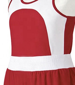 Conjunto de Chaleco Corto y top de boxeo de poliéster personalizado, uniforme de boxeo de Pakistán, pantalones cortos de poliéster de alta calidad, uniformes de Wushu - Product Image 4