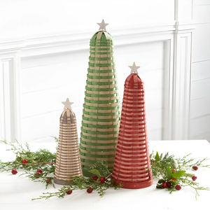 Nouveau design avec un arbre de Noël en bois de style élégant pour la décoration de Noël de la meilleure qualité avec un prix comparatif au Vietnam - Product Image 4