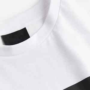 Peso pesado 250-300 Gsm Algodón Camisetas de cuello redondo de gran tamaño para hombres Serigrafía personalizada en Pakistán - Product Image 3