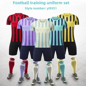 2024 nuevos conjuntos de camisetas de fútbol para hombres, camisetas y chándales de fútbol para niños, uniformes deportivos en blanco para niños - Product Image 4