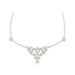 Compre Colgantes de Plata de Ley 925 de Primera Calidad para Mujeres y Niñas, Caja Geométrica, Oro de 18k, Oro Rosa, Platino, Diamantes de Moda, Circonita, 100% - Product Image 1