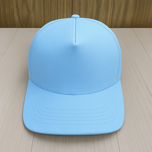 Casquettes de baseball unies OEM pour hommes 6 panneaux réglables avec trou découpé au laser Tissu en coton Broderie Logo Factory au Vietnam - Product Image 1