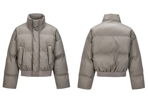 Winter Mens Solid Plain Thick Warm <b>Padded</b> Coats Streetwear Harajuku <b>Hip</b> Hop Casual Fashion Puffer Bomber Jacket Parkas Outerwear - Product Image 5