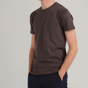 T-shirt surdimensionné à la mode pour hommes coton polyester tissu décontracté streetwear doux respirant design à bas prix - Product Image 3