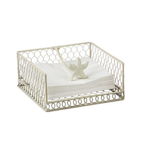 Porte-serviettes vintage en acier inoxydable écologique Farmhous pour tables - Product Image 3